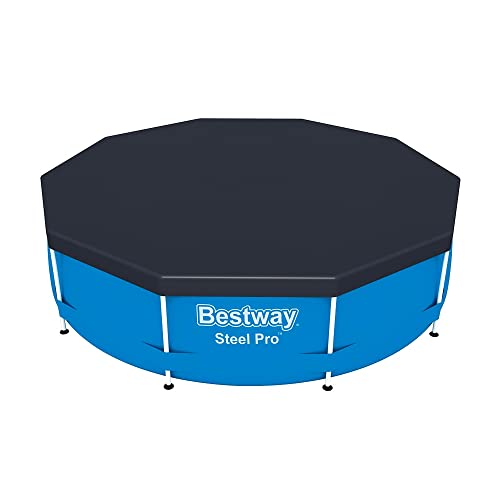 Bestway 58036 Flowclear Pool Cover, 10-Feet, Black