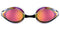 Arena Tracks Mirror Swim Goggles White, Red Copper, Black