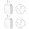 iPhone Fast Chargers [Apple MFi Certified] USB C Charger iPhone Charger Super Fast Charging 2-Pack 20W USB-C Wall Charger Plug with USB-C to Lightning Cable 1.8m for iPhone 14/13/12/11/XS/XR/8/iPad