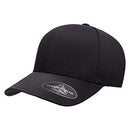 Flexfit Men's Flexfit Delta Seamless Cap Hat, Black, Large-X-Large US