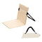 koolsoo Beach Seat Cushion Folding Chair Pad Mattress Outdoor Folding Chair Backrest Floor Chair with Back Support with Carrying Bag for Hiking,Camping,Picnic, Khaki