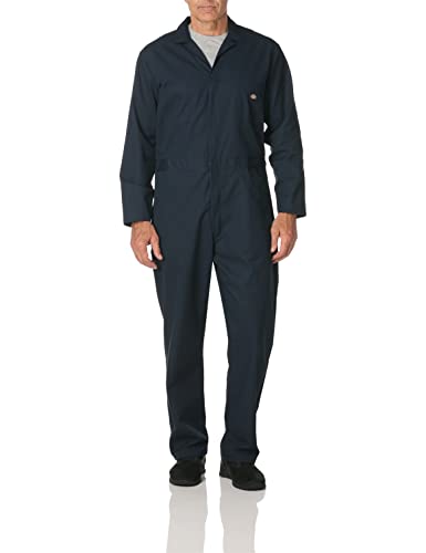 Dickies Men's Basic Blended Coverall, Dark Navy, M Regular