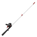 Zebco Star Wars Kylo Ren Kids Spincast Reel and Light-Up Fishing Rod Combo, 29-Inch Lighted Rod, Quickset Anti-Reverse Fishing Reel