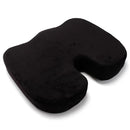 GYB Seat Cushion,Durable Memory Foam Office Chair Cushion, Seat Cushions for car seat Driver, Butt Pillow for Sitting Desk Chair, Black