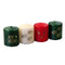 Small Christmas Candles Set - 12 Pieces - Candle Set with Lettering & Motifs - Christmas Decoration (Christmas Mix 1)