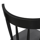Poly & BARK HAVA Dining Chair,Oak, Black