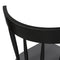 Poly & BARK HAVA Dining Chair,Oak, Black