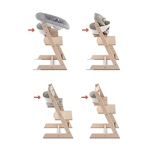 Tripp Trapp® Storage - Practical Storage Box for The STOKKE® Tripp Trapp® high Chair, BPA-Free and Dishwasher Safe - Colour: White