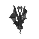 zhenzhenhao Wine Opener,Wing Corkscrew,Zinc Alloy Bat Shaped Wine Bottle Opener,2 in 1 Red Wine Beer Bottle Opener for Wine Enthusiast Waiters Chrome