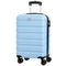 AnyZip Luggage PC ABS Hardside Lightweight Suitcase with 4 Universal Wheels TSA Lock Carry-On 20 Inch LightBlue