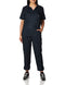 Dickies Women's Short Sleeve Flex Coverall, Dark Navy, Large