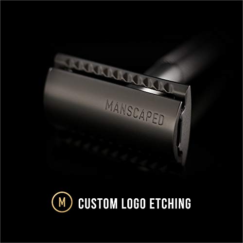 MANSCAPED™ The Plow™ 2.0 Premium Single Blade Double-Edged Safety Razor