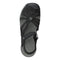 KEEN Female Rose Sandal Black Neutral Grey Size 8 US Sandal