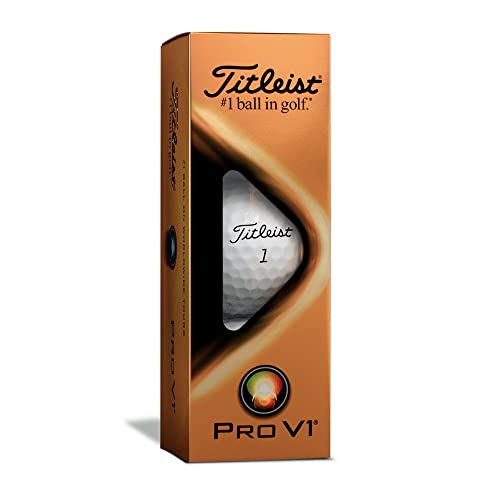 Titleist Pro V1 Golf Balls, White, Standard Play Numbers (1-4), One Dozen