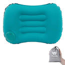 Ultralight Inflatable Travel Pillows - Compressible,Ergonomic, Camping Pillows for Neck & Lumbar Support, Car, Airplane, Hiking, Backpacking