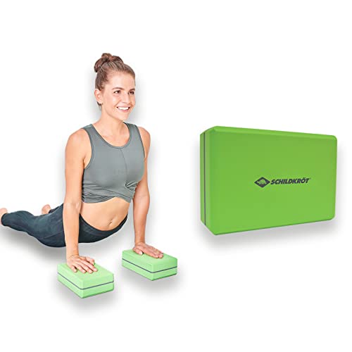 Schildkröt Fitness Yoga Block, Pilates Block, Yoga and Meditation Pad,  Stretching Aid, Practical and Soft Foam