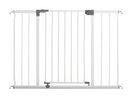 Dreambaby Liberty Extra-Wide Baby Safety Gate - with Smart Stay-Open Feature - Fits Openings 99-105.5cm Wide & 76cm Tall - White - Model F867