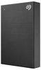 Seagate STKZ4000400 4TB One Touch External Hard Disk Drive with Password, Black