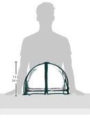 Zenport SH3270-12.5 1-Foot High Balcony Protected Patio, Mini Clear Greenhouse
