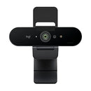 Logitech Brio Stream Webcam - Ultra 4K HD Video Calling, Noise-Cancelling Mic, HD Auto Light Correction, Wide Angle, Compatible with Microsoft Teams, Zoom, Google Meet on PC / Mac