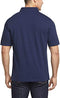 ATHLIO 2 Pack Men's Short Sleeve Polo Shirts, Classic fit Quick Dry Tech Golf Shirts, Dri Flex Performance Solid Top Shirts
