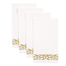 vplus 200 Pack Paper Napkins Guest Towels Disposable Premium Quality 3-ply Dinner Napkins Disposable Soft, Absorbent, Party Napkins Wedding Napkins for Kitchen, Parties, Dinners or Events (Gold)…