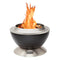 Cuisinart COH-800 24" Cleanburn Smokeless Fire Pit with Wind Guard, Easy Clean Ash Tray and Locking Base