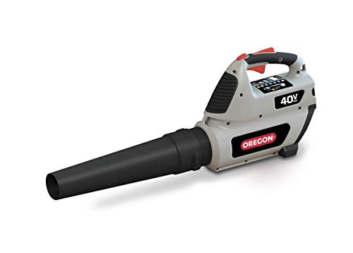 Oregon Cordless BL300 40V 151 MPH Leaf Blower with 4.0Ah Battery and Charger