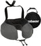 Cabeau Evolution S3 Travel Pillow - Straps to Airplane Seat - Ensures Your Head Won't Fall Forward - Relax with Plush Memory Foam - Quick-Dry Fabric Keeps You Cool and Dry Steel