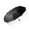 Meichoon Large Folding Automatic Umbrellas Windproof UV Protection Sunshade 12 Ribs for Rain Business Car Outdoor Men Women KS42 Black