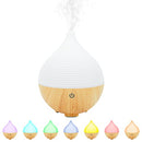 Essential Oil Cool Mist Diffuser, 160ml Mini Aromatherapy Home Diffuser 3 Mode with LED Light Up to 7 Hours Run time Quiet Humidifier USB 5V Powered/Auto-Off Function