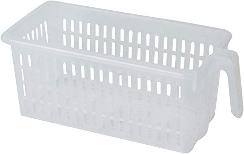 HomeLeisure Fridge and Pantry Basket Fridge and Pantry Basket, Large, Clear, RHFOB001.00