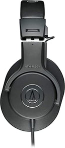 Audio-Technica ATH-M20X Comfortable Monitor Headphones, Black (at ATH-M20X)