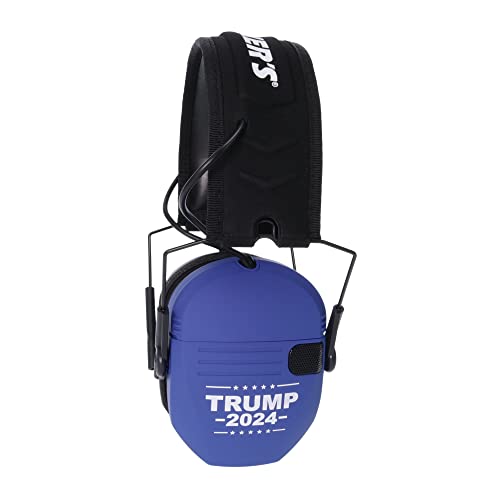 Walker's's Razor Slim Shooting Hunting Protection Electronic Earmuffs - Take America Back Series (Trump 2024)