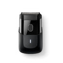MANSCAPED™ The Handyman™ Compact Face Shaver – Portable Men’s Travel Facial Hair Groomer, USB-C Rechargeable Electric Razor, Waterproof, Cordless, Dual-Action SkinSafe™ Long-Hair Leveler & Foil Blades