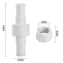 ATIE PoolSupplyTown 280 Hose Swivel and Hose Nut Kit Replace Polaris 280, 380, 180 Pool Cleaner Hose Swivel D20 and Hose Nut D15 (2 Pack)