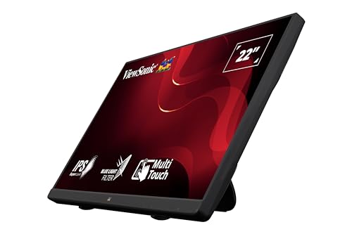 ViewSonic TD2230 22 Inch 1080p 10-Point Multi Touch Screen IPS Monitor with HDMI and DisplayPort