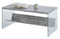 Convenience Concepts SoHo Coffee Table, Faux Birch/Glass