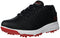 Skechers Men's Torque Waterproof Golf Shoe, Black/Red Sole, 8 US Wide