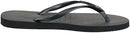 Havaianas Women's Slim Crystal Glamour Sw Flip Flop Sandal, Black, 7 Women/6 Men