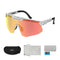 Snowledge Polarized Cycling Glasses with Adjustable Frame Sports Sunglasses for Men Women
