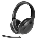 Avantree Aria Bluetooth Active Noise Cancelling Headphones with Boom Mic for PC Computer Phone Call, Good Sound, Replaceable Spacious Ear Pads, 35H, Wireless & Wired ANC Over Ear Home Office Headset