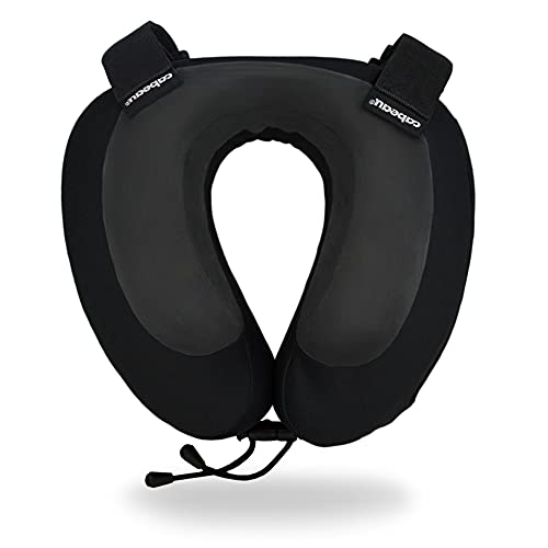 Cabeau Evolution(R) S3 Memory Foam Neck Travel Pillow Jet Black