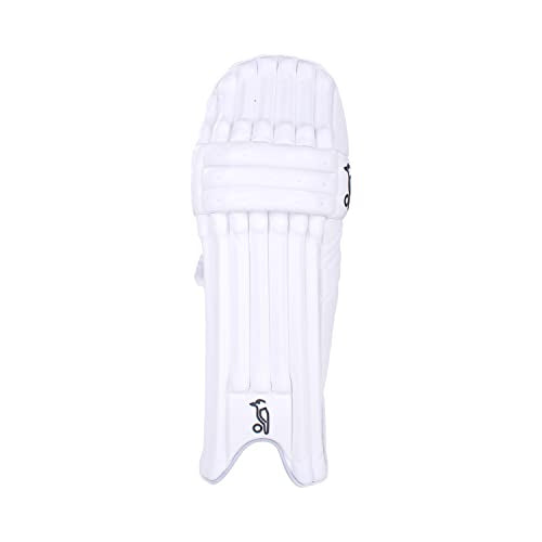 KOOKABURRA Unisex Ghost 3.1 Batting Cricket Pads, White, Adult Right Hand UK