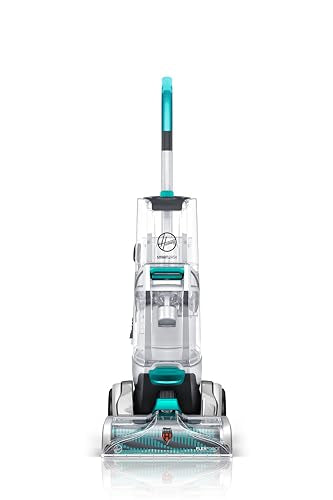 Hoover Smartwash Automatic Carpet Cleaner Upright Carpet & Upholstery Multi Surfaces, Removes Spots Spills & Tough Stains-Turquoise