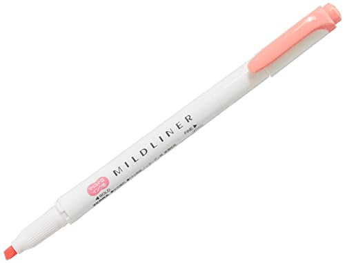 ZEBRA Highlighter MILD LINER [Mild Coral Pink] (Japan Import)