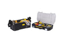 STANLEY Toolbox Tote Plus Storage Organiser, Heavy Duty Metal Latch, Removable Dividers, 19 Inch, STST1-70317