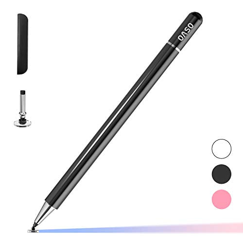 Stylus Pen for iPad, Disc Tip Pencil Tablet Stylus Compatible with Apple iPad pro/iPad 6/7/8th/iPhone/Samsung Galaxy Tab A7/S7/All Touch Screens