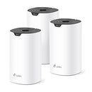 TP-Link Deco Whole Home Mesh WiFi System– Up to 5,500 Sq.ft. Coverage, WiFi Router/Extender Replacement, Gigabit Ports,Seamless Roaming, Parental Controls, Compatible with Alexa(Deco S4 3-Pack)