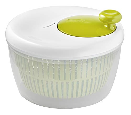 Moulinex Classic K1690104 Salad Spinner 5 L Dishwasher Safe Easy and Quick Salad Wringing with Stop Button Made in France